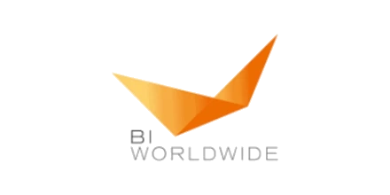 Logo de BI Worldwide, cliente de Facility Venezuela